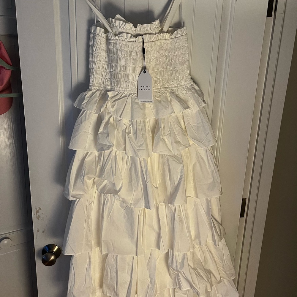 English Factory Ruffle Tiered Maxi Dress - Picture 2 of 5